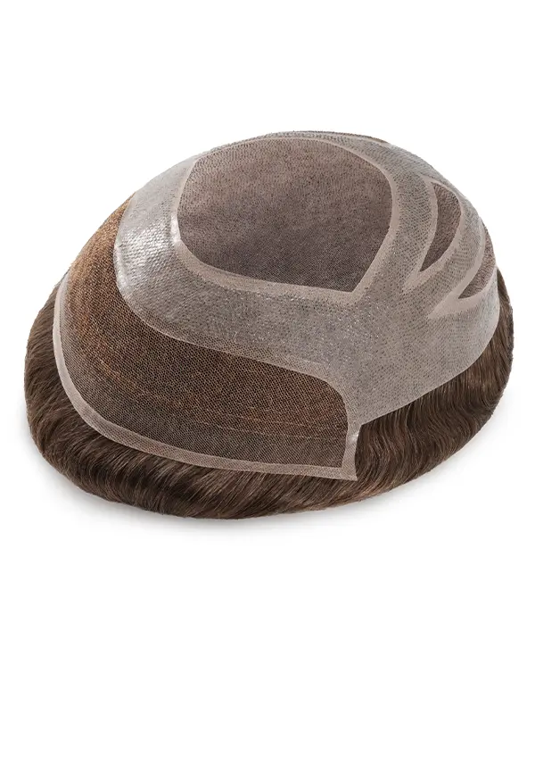 Thin Skin LF | Fine Mono with Thin Skin and Lace Front Stock Hair Piece Toupee