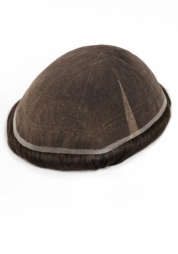 Champion-S1 | Full French Lace Base Hairpieces for Men with