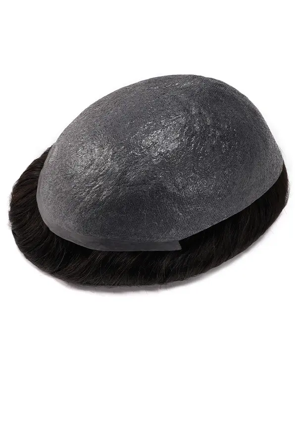Skin .02 | Thinnest 0.02mm Skin 'No Base' Hair System- Light, Dull Shine